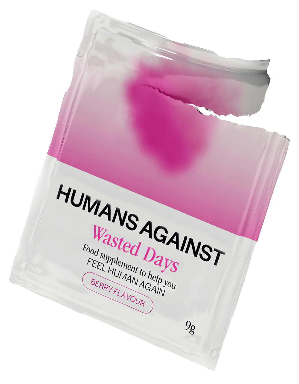 Humans Against Wasted Days sachet